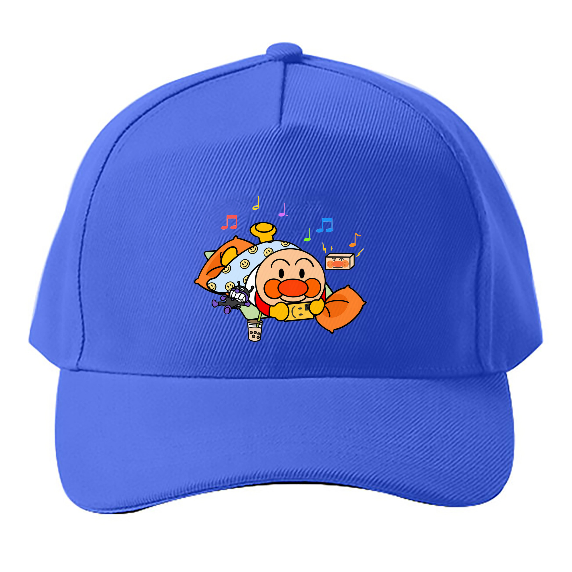 （画像用） アンパンマン Anpanman ベースボールキャップ 綿100％ 男女兼用 帽子 スポーツ